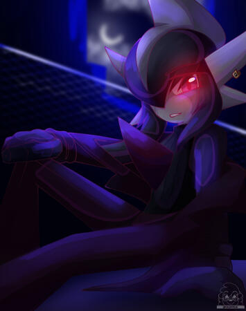 Tsubasa Maino fanart for @Diviously on Twitter, Tsu's creator