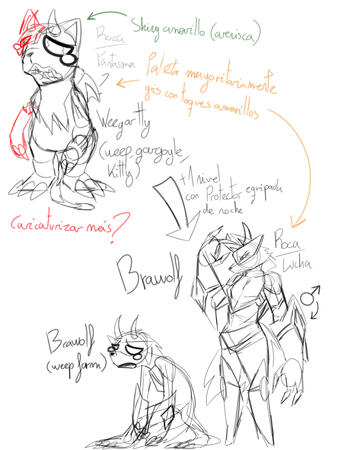 Scrapped Fakemon concept